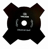 Нож VALKOR (230мм/25,4мм) 4 лопости 