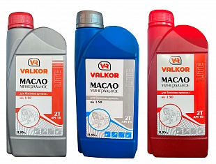 Масло VALKOR LITE 2-х такт. минер. 0,95 л